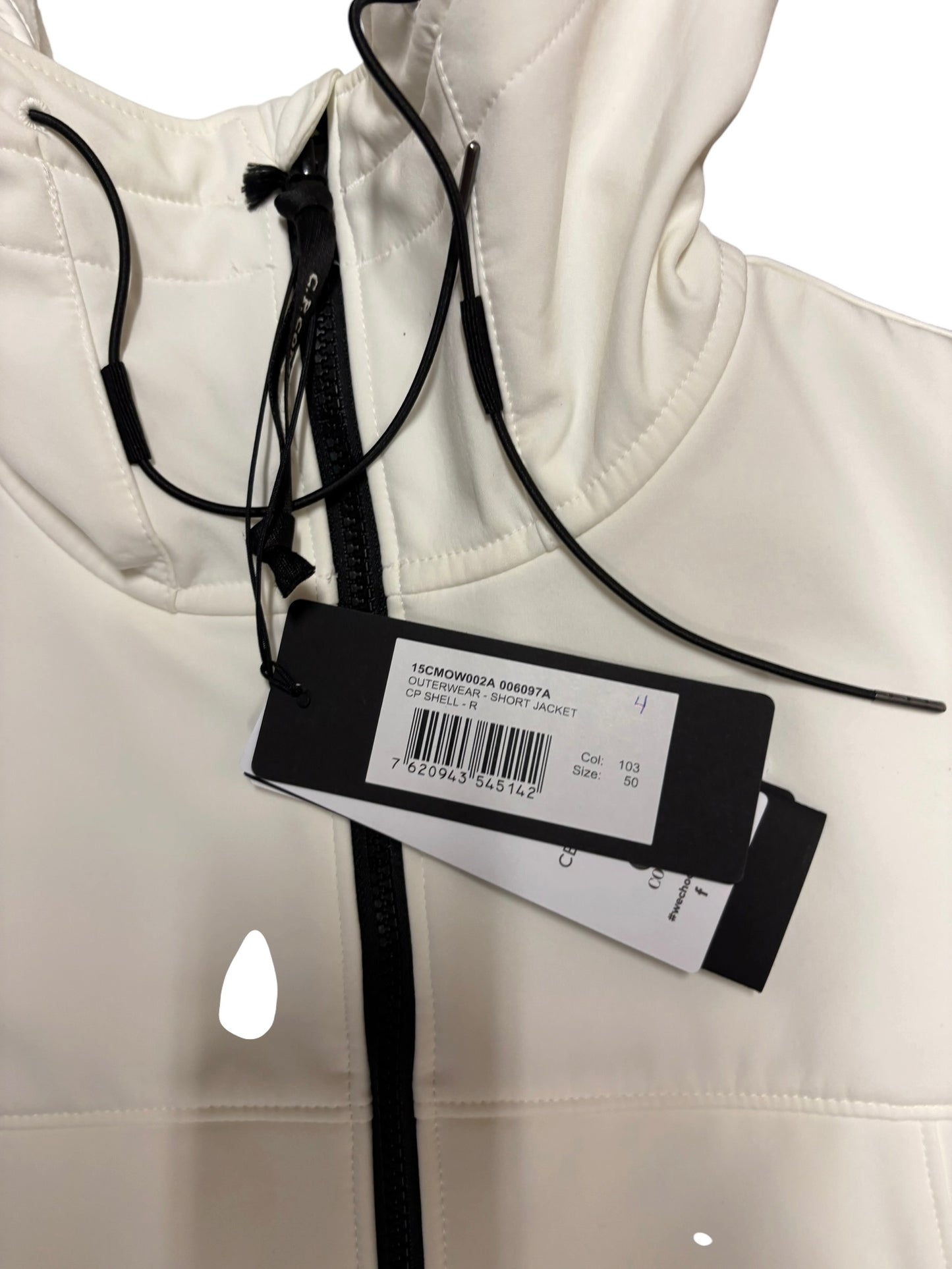 CP company softshell white