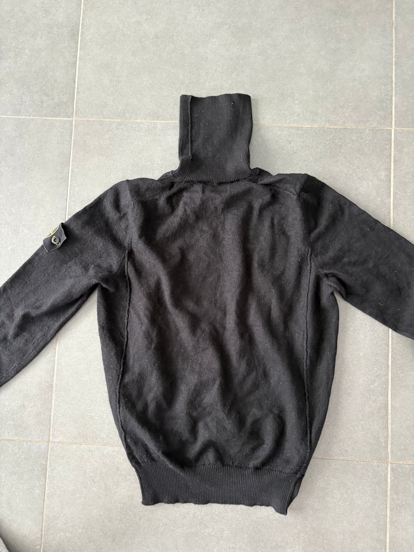 Stone island turtleneck black