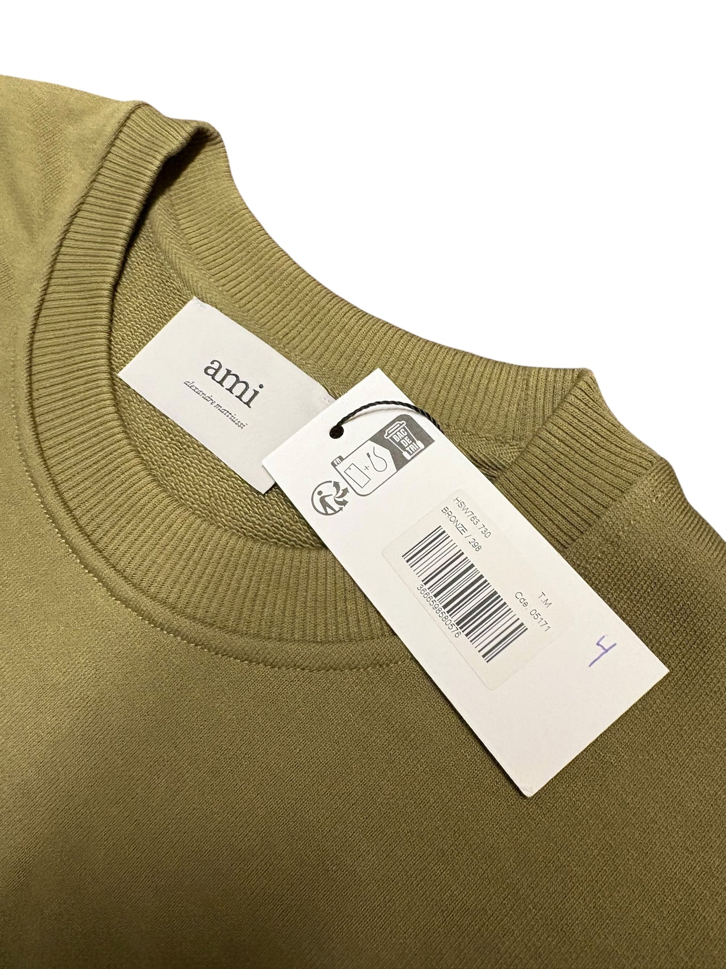 Ami Paris crewneck khaki