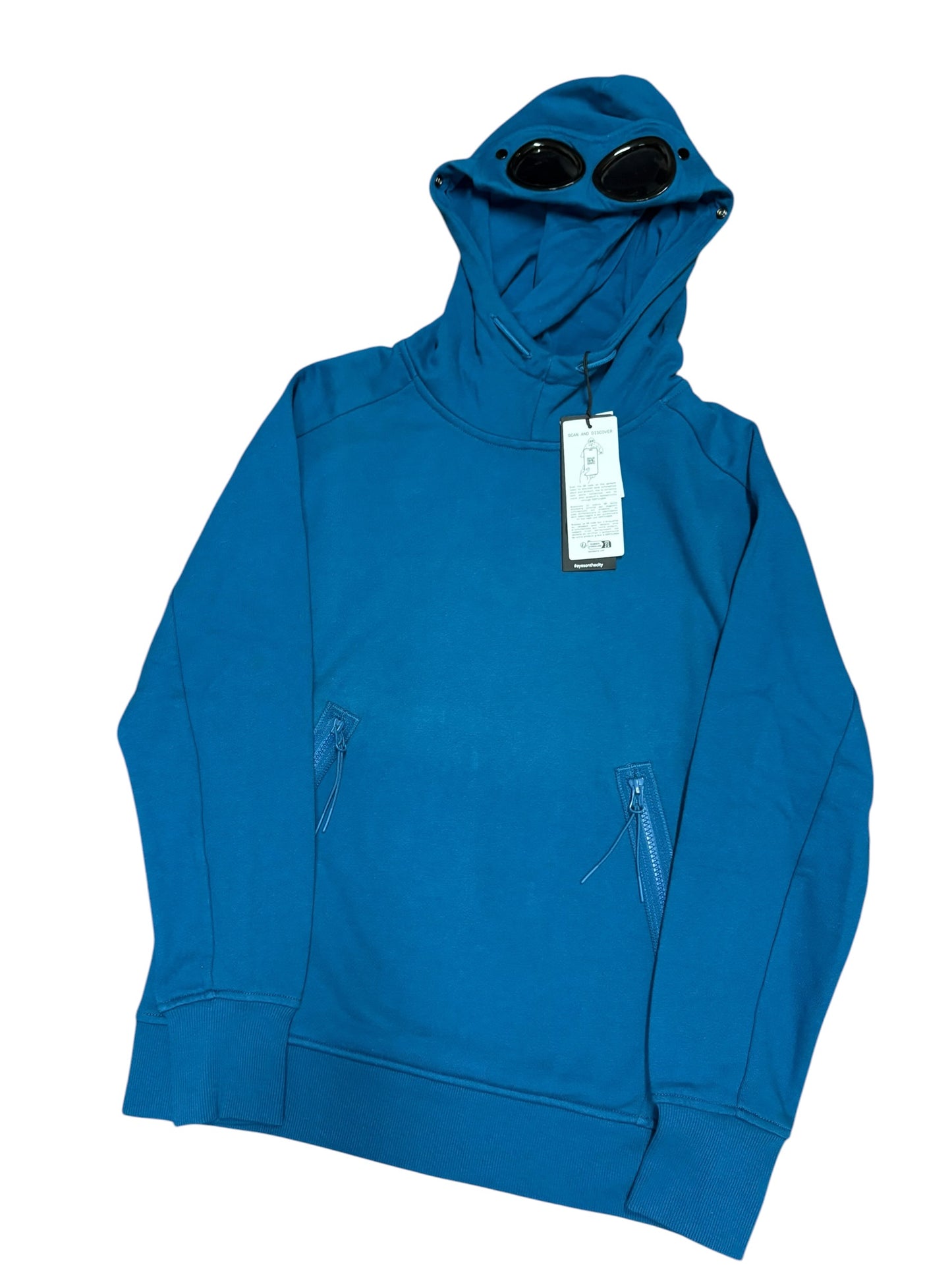 CP company hoodie dark blue