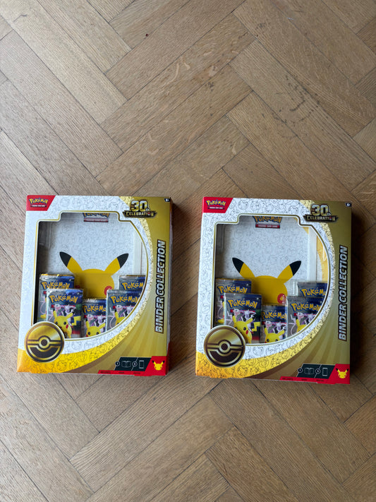 Pokemon 30th anniversary binder collection