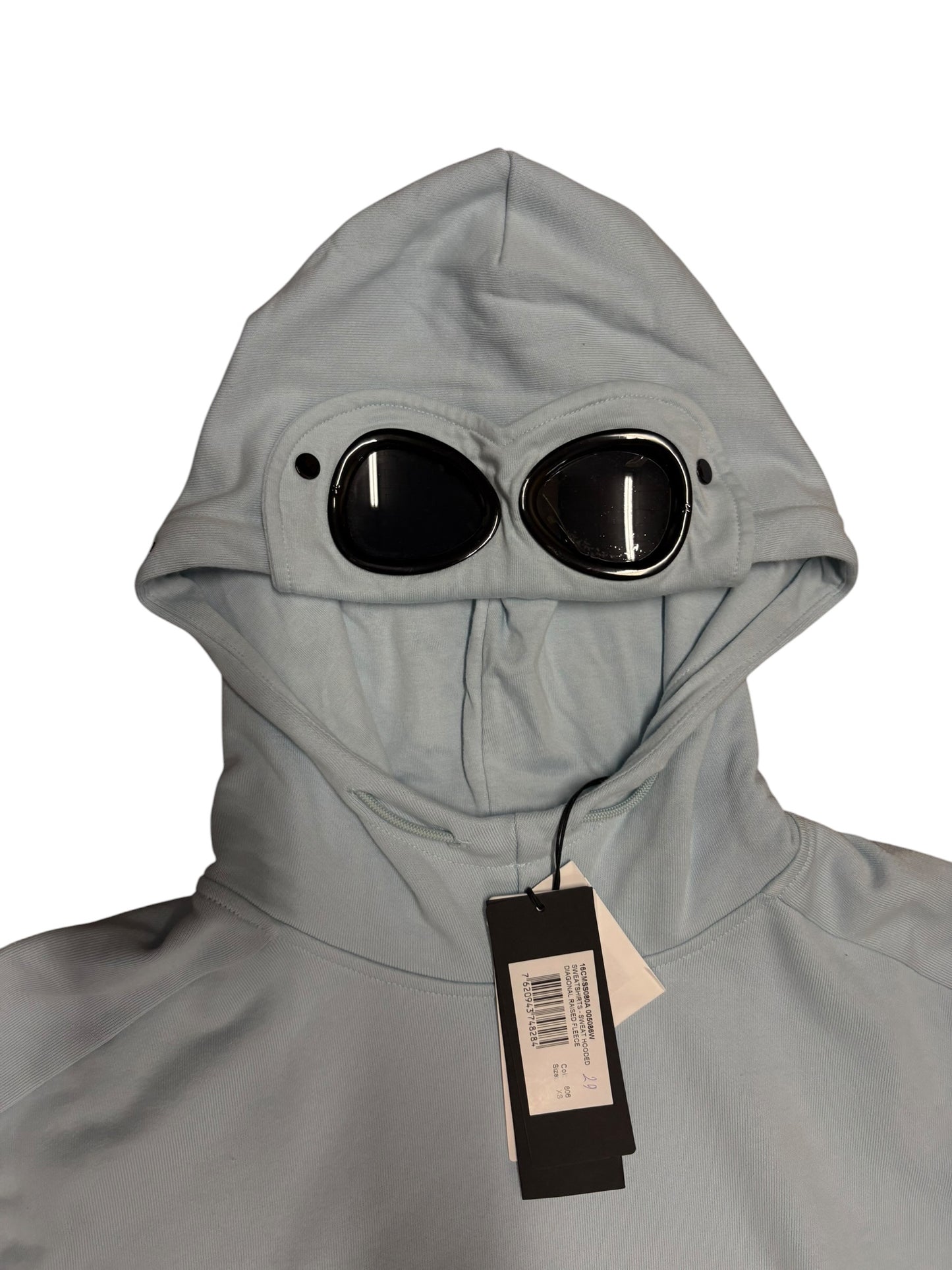 CP company hoodie light blue