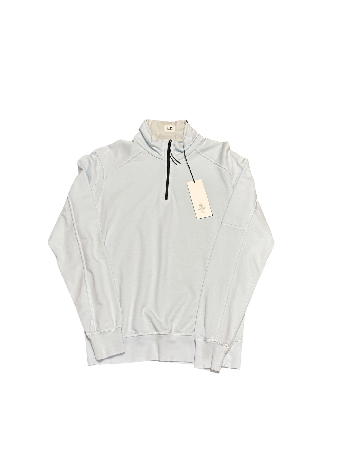 CP company quarterzip light blue
