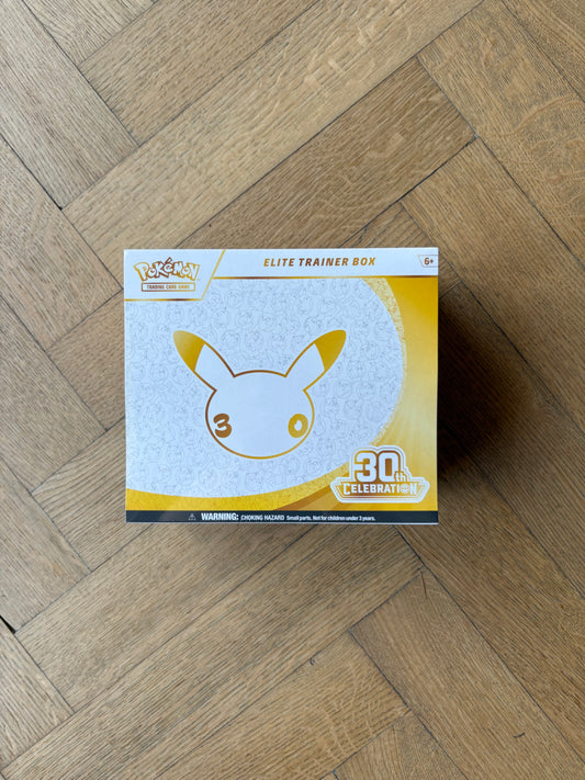 Pokemon 30th anniversary elite trainer box