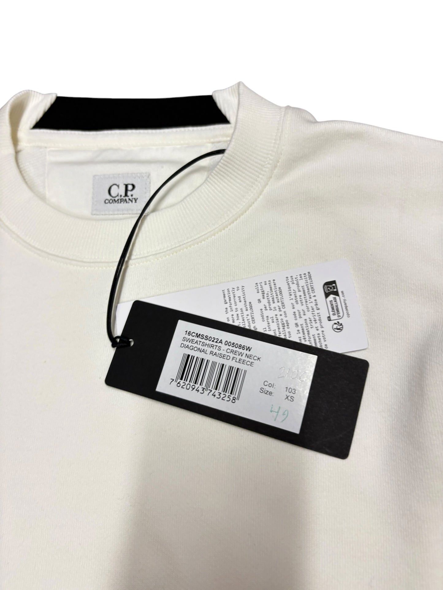CP company crewneck beige