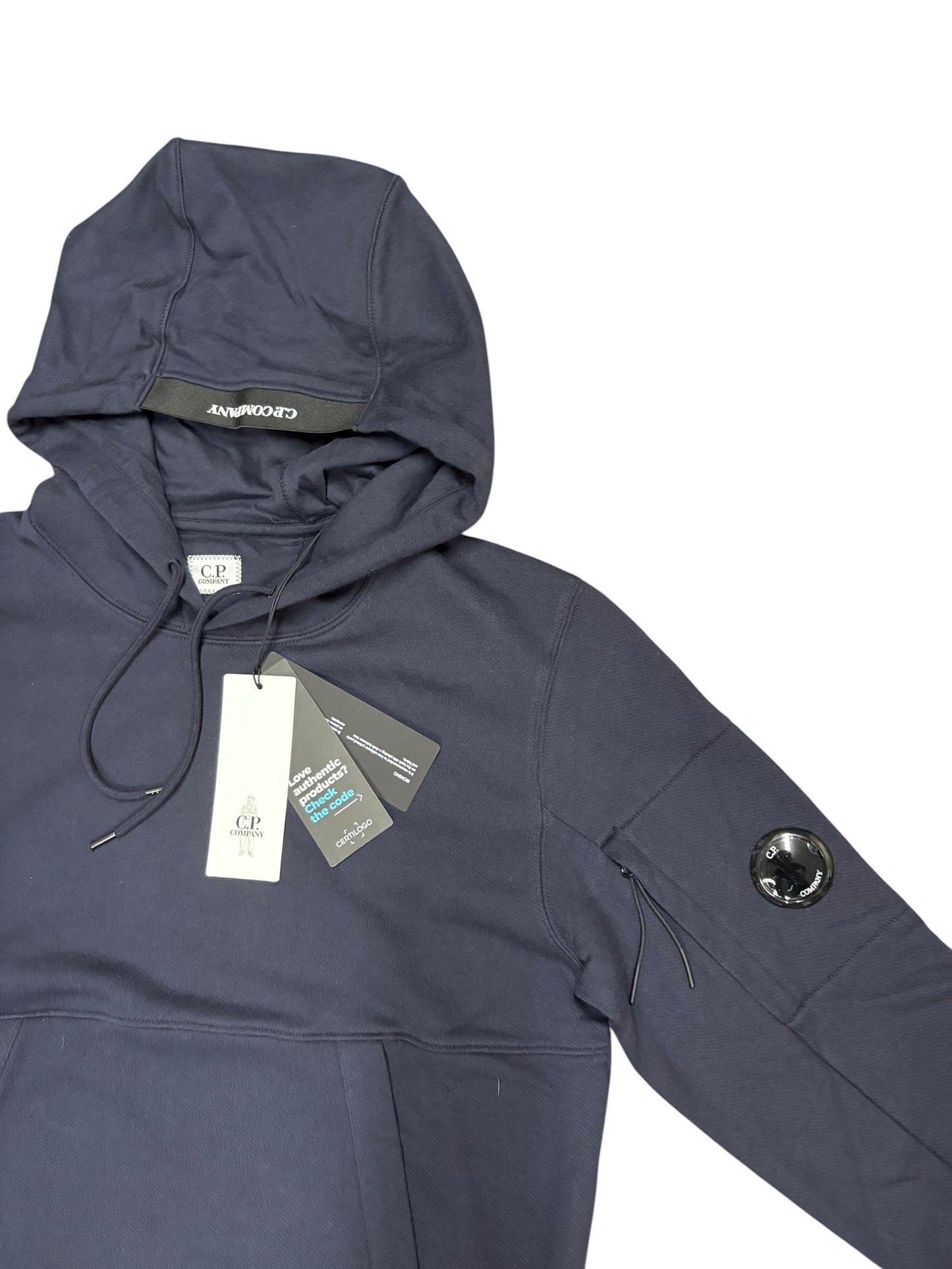 CP company hoodie navy