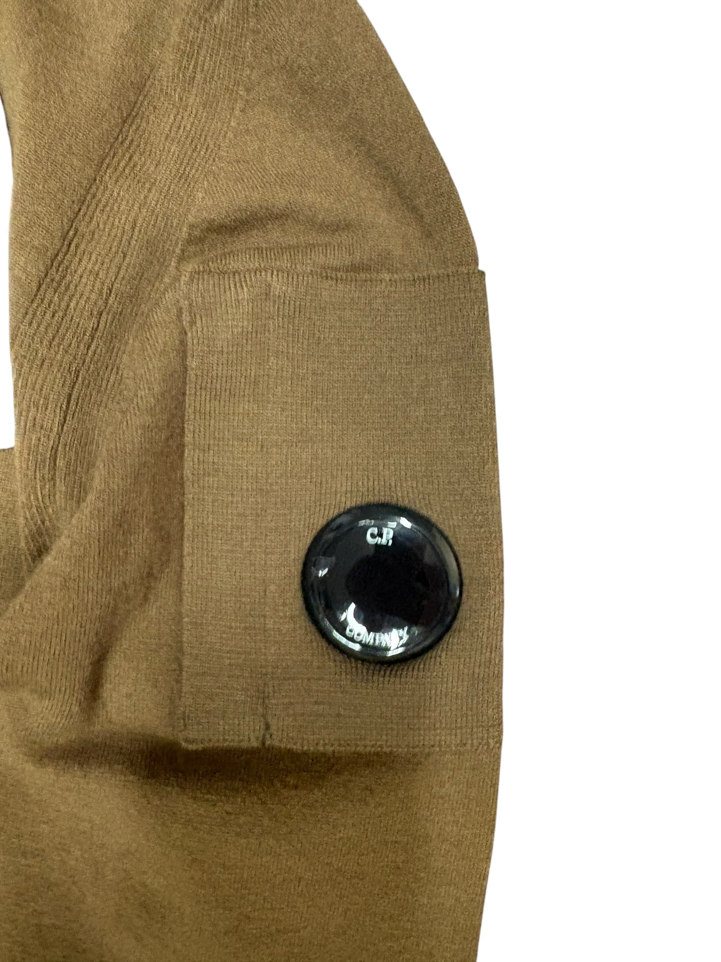 CP company wool crewneck brown