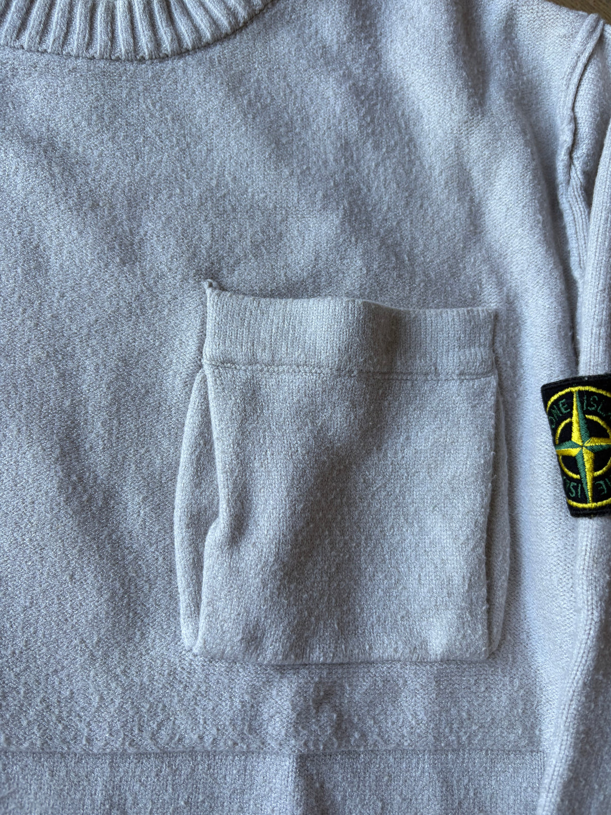 Stone island knit beige