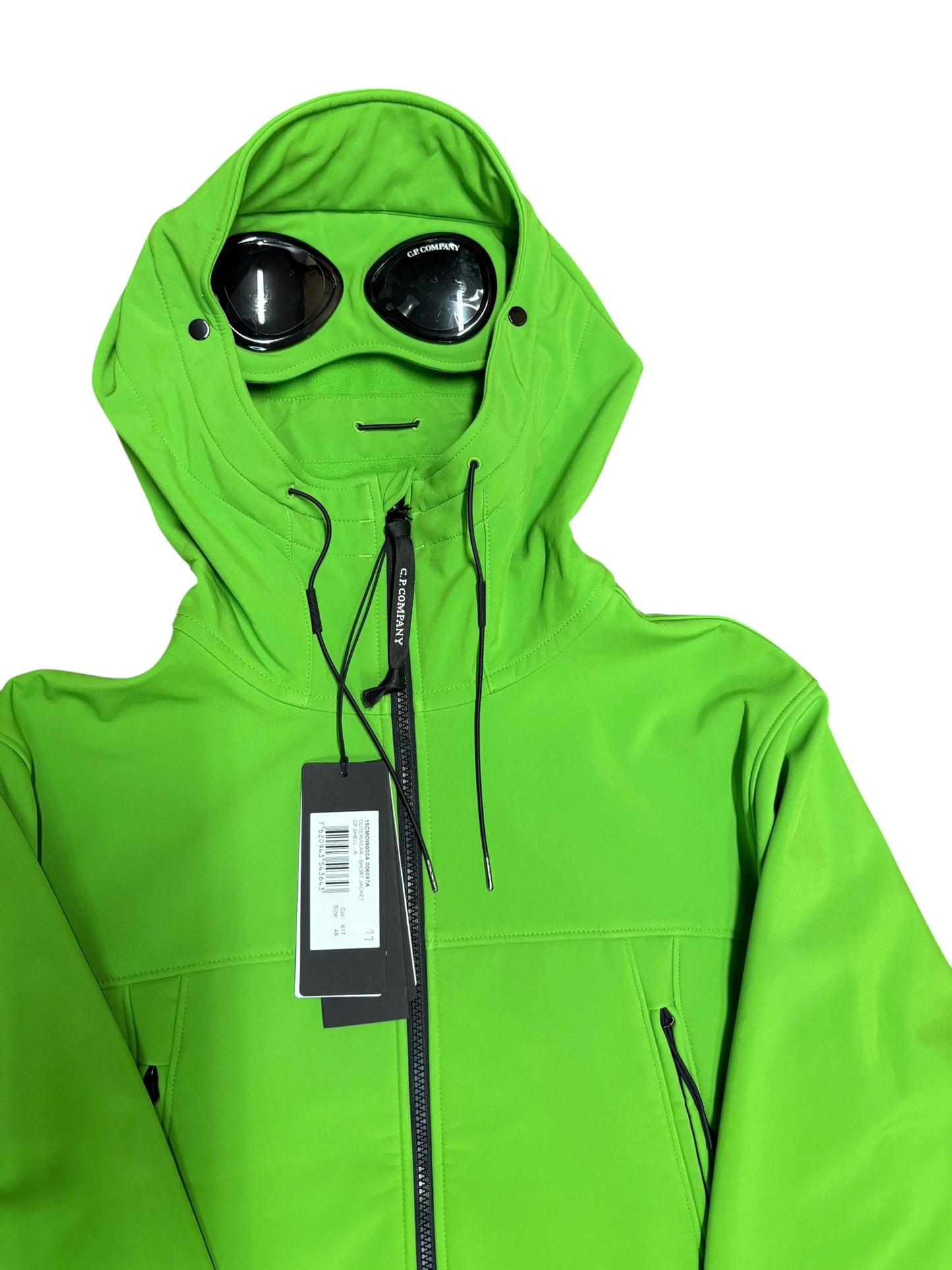 CP company soft shell jacket green