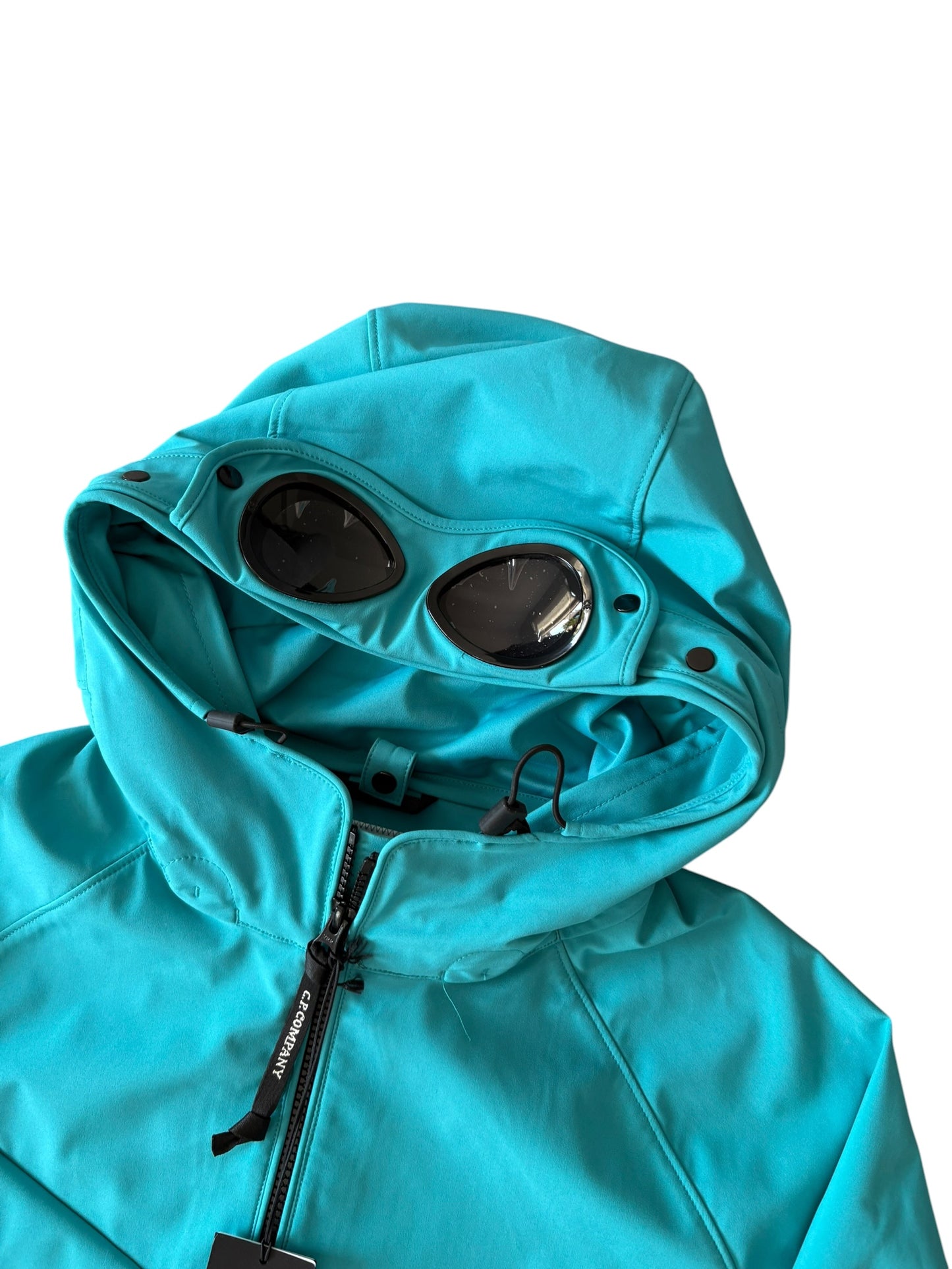 CP company softshell cyan
