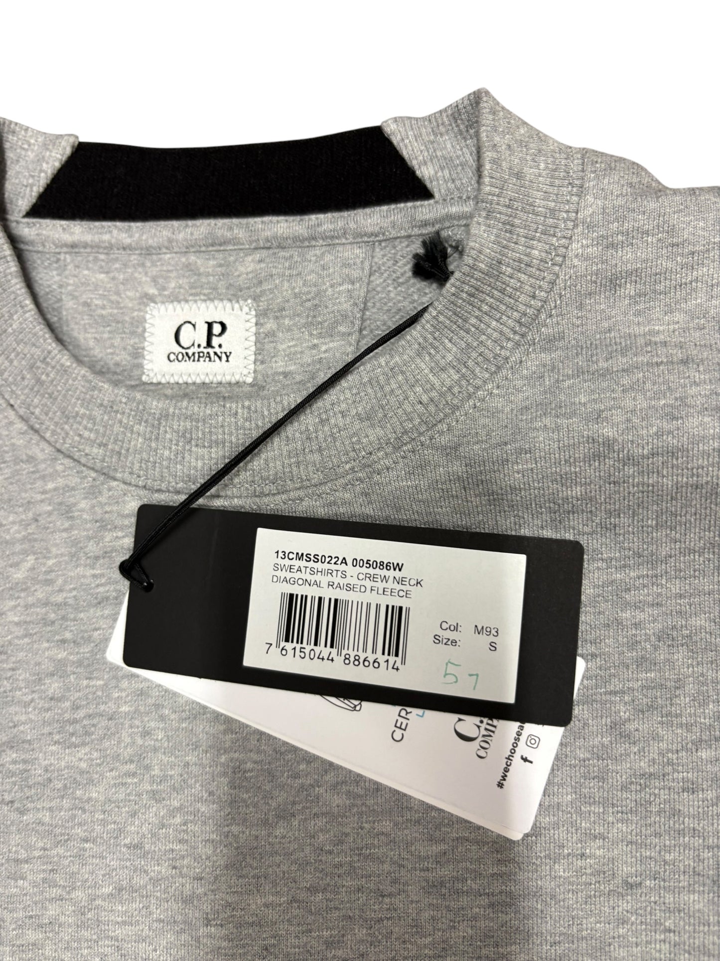 CP company crewneck grey