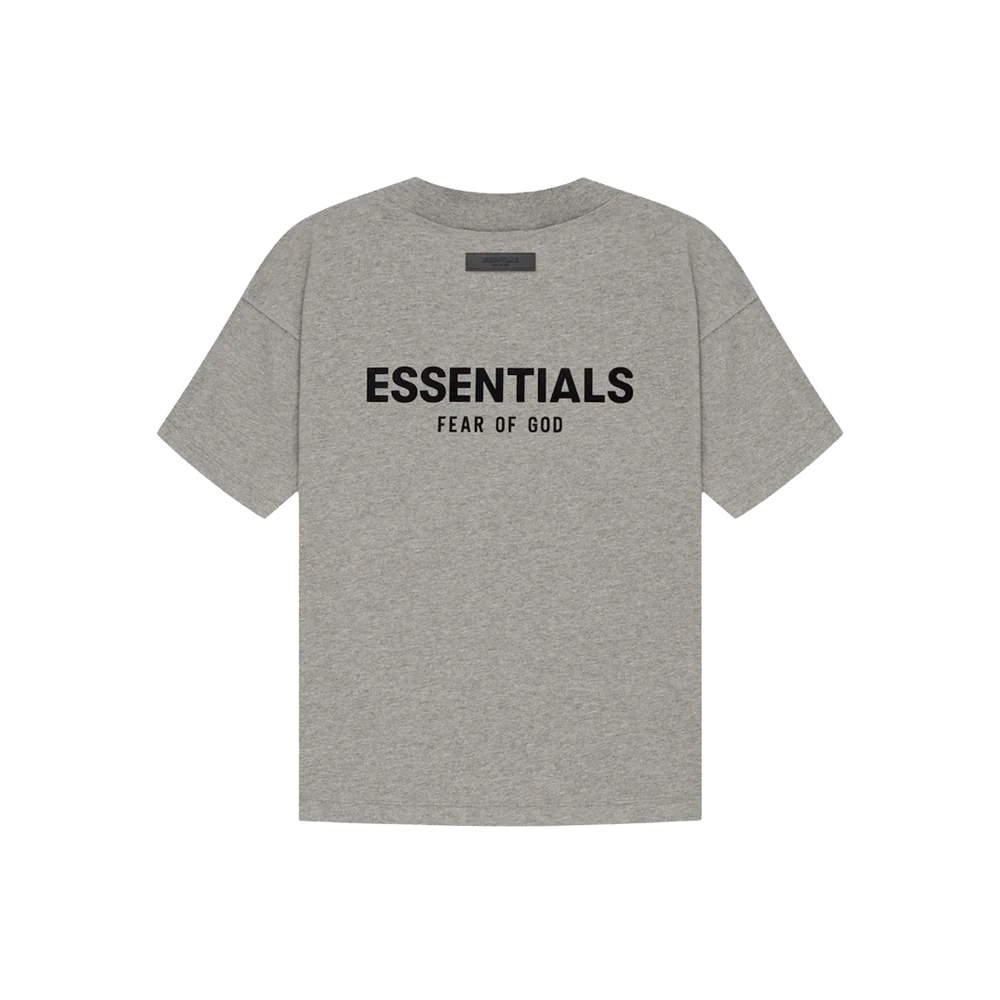Essentials dark oatmeal T shirt
