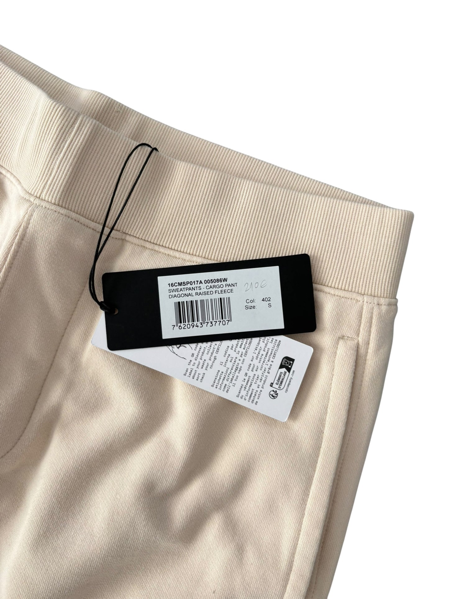 CP company sweatpants beige