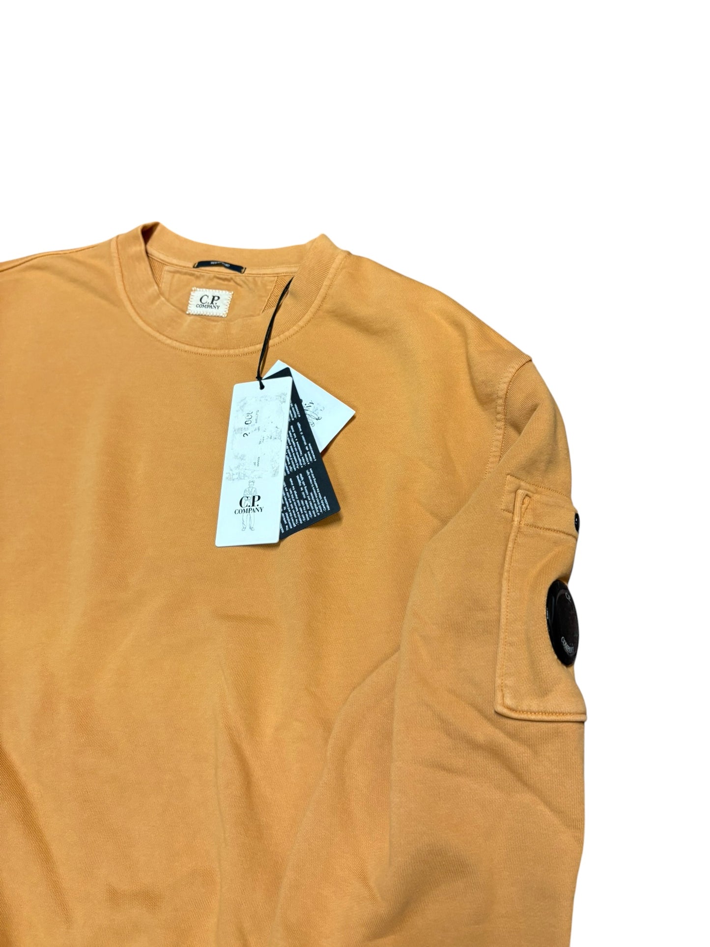 CP company crewneck orange