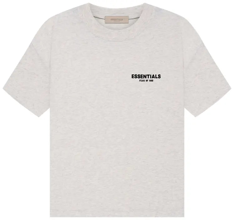 Essentials light oatmeal T shirt
