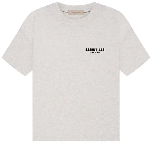 Essentials light oatmeal T shirt