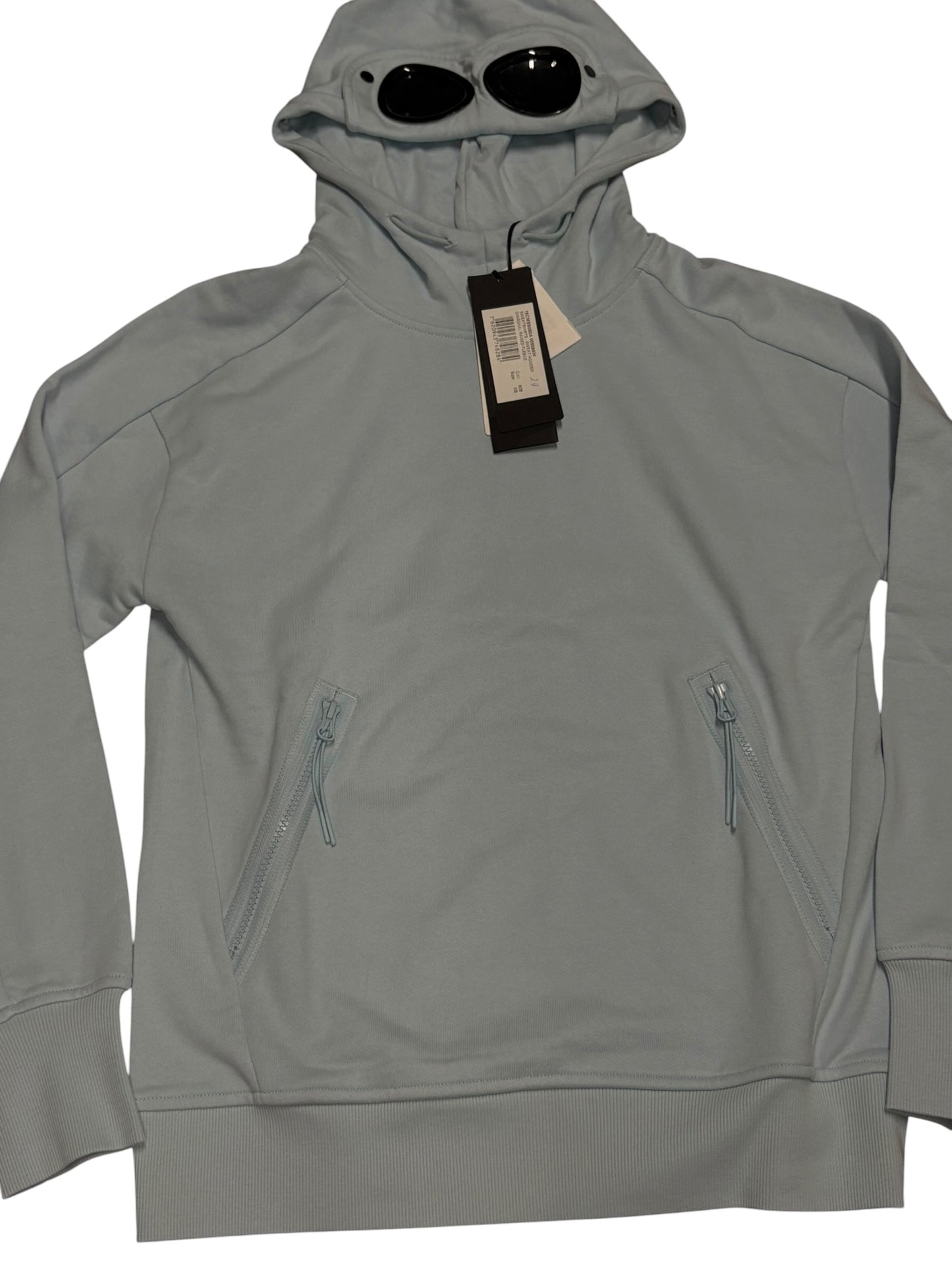 CP company hoodie light blue