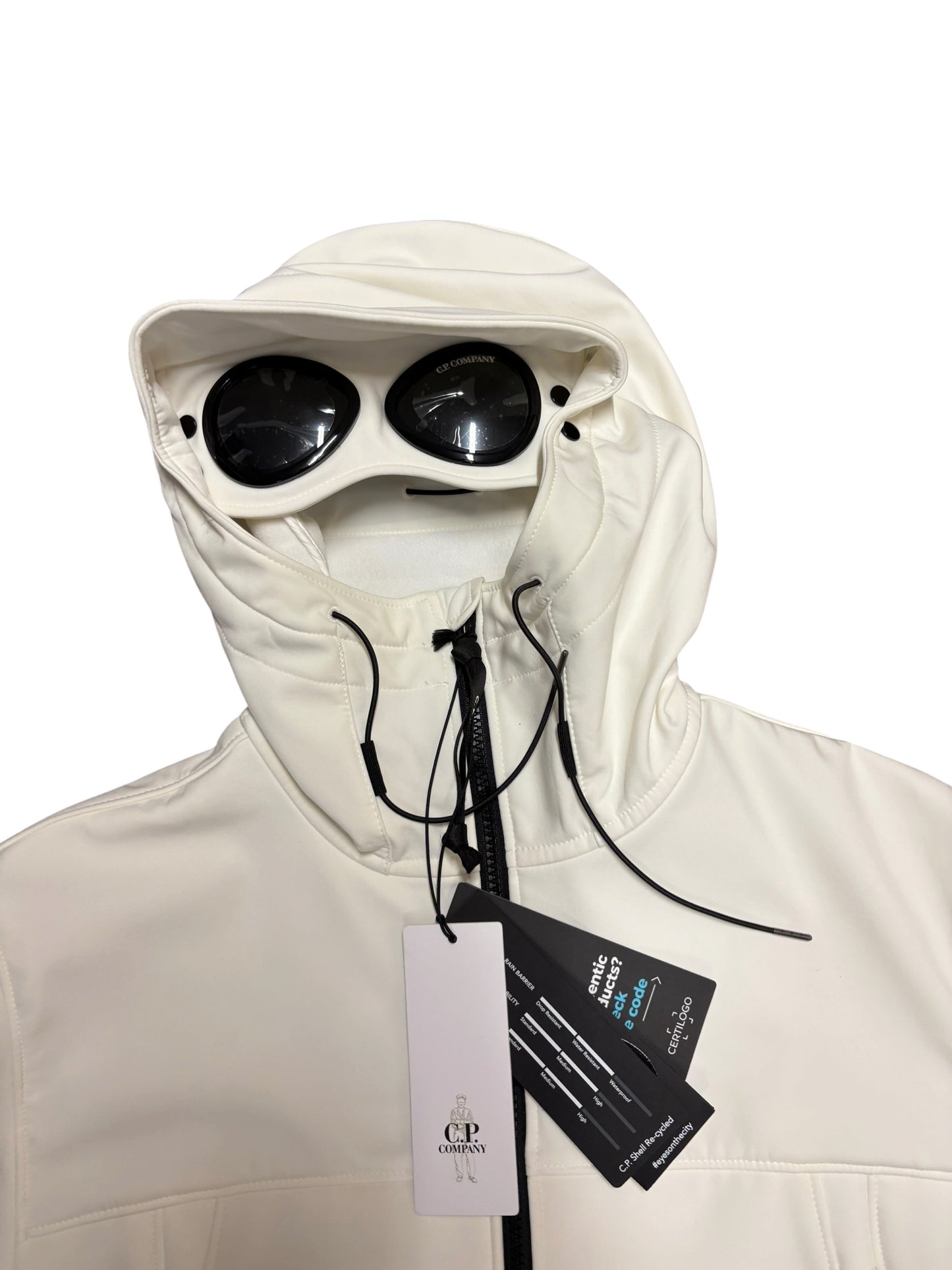 CP company softshell white