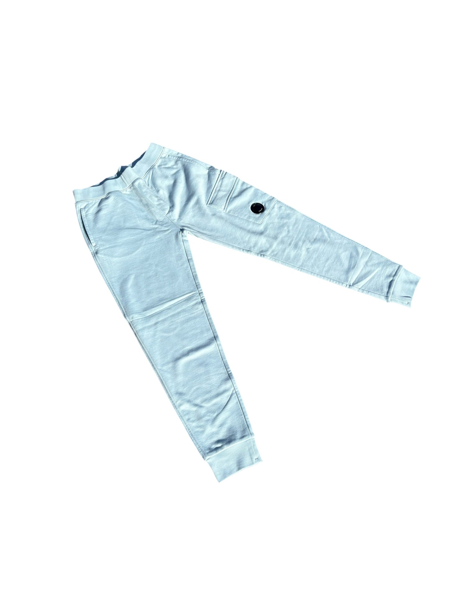 CP company sweatpants light blue