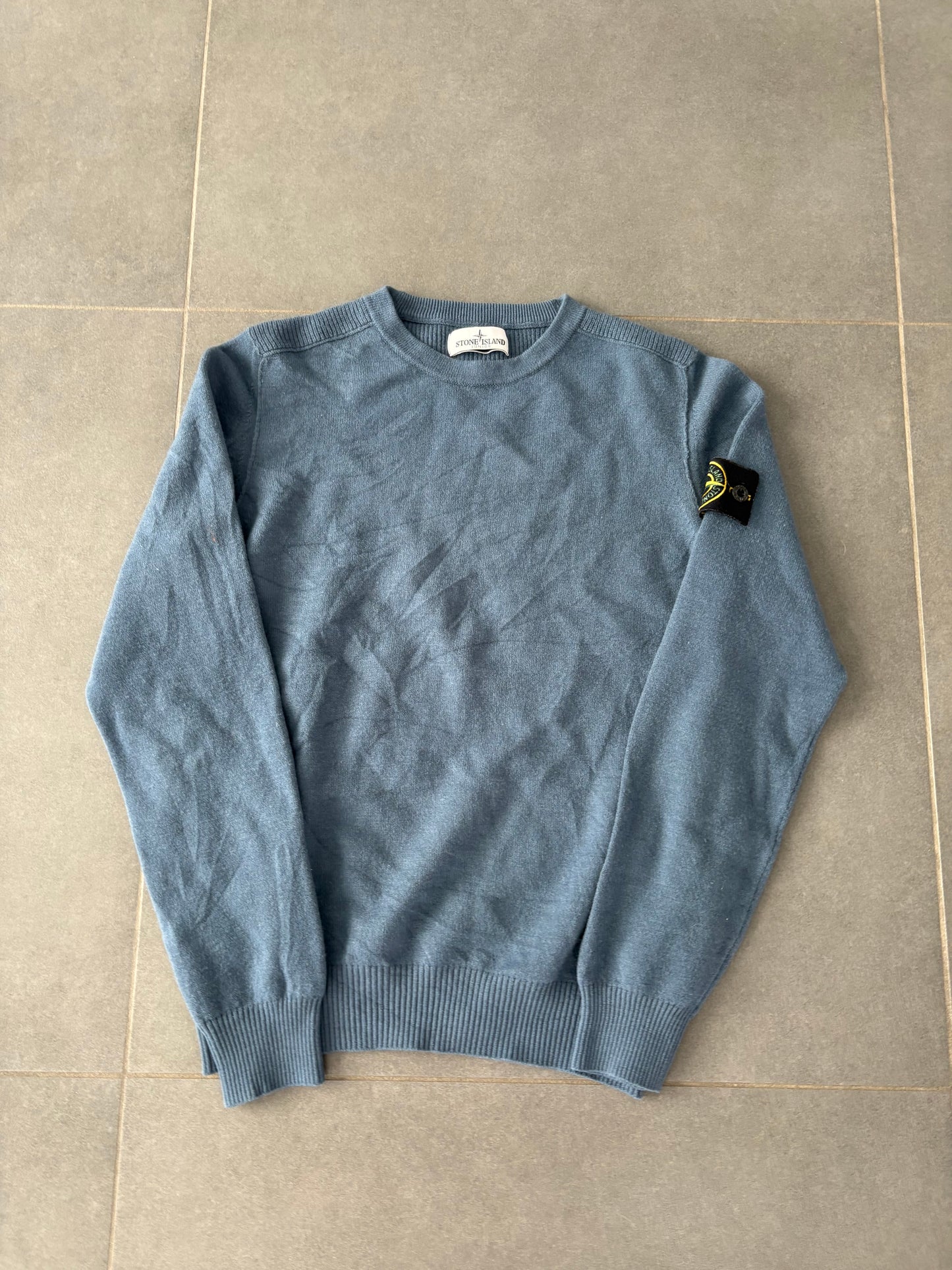 Stone island knit blue