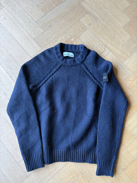 Stone island knit dark blue