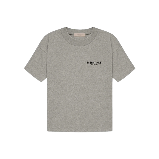 Essentials dark oatmeal T shirt