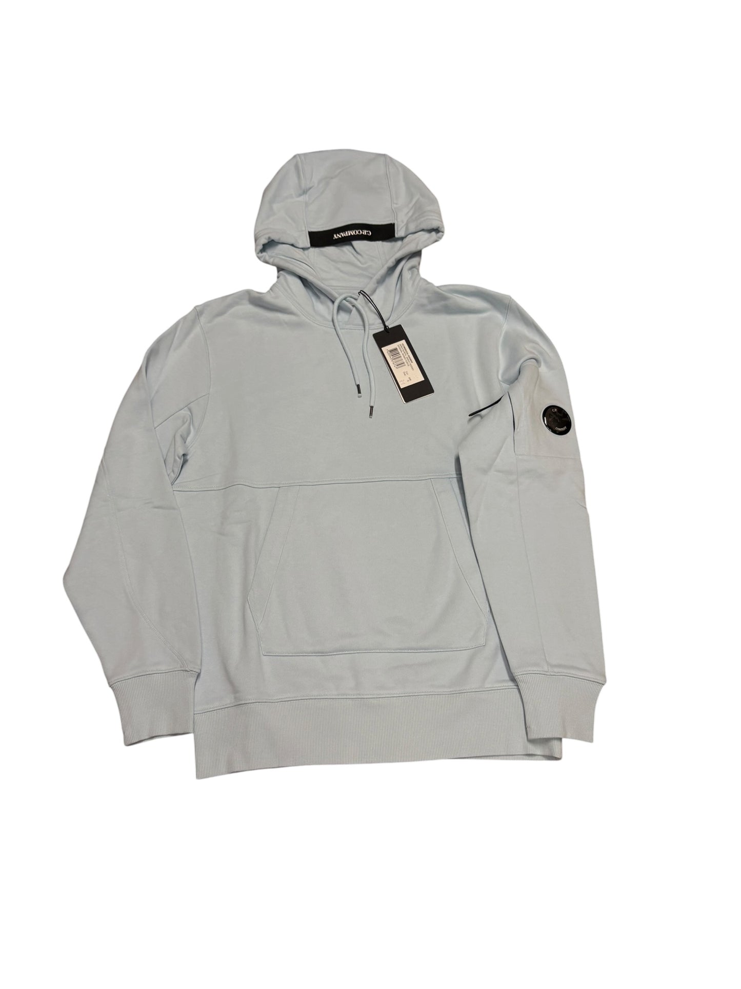 CP company hoodie light blue