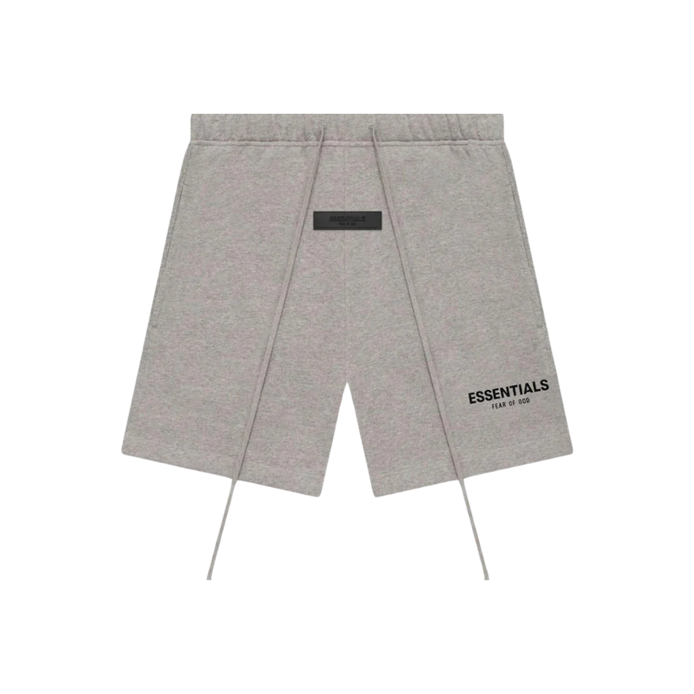 Essentials dark oatmeal shorts