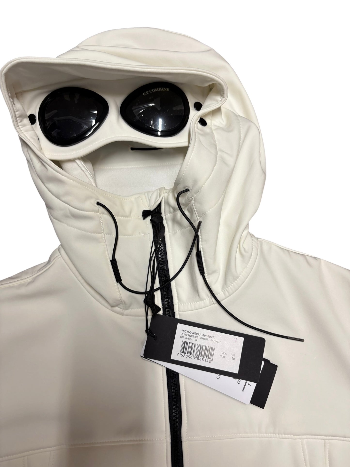 CP company softshell white
