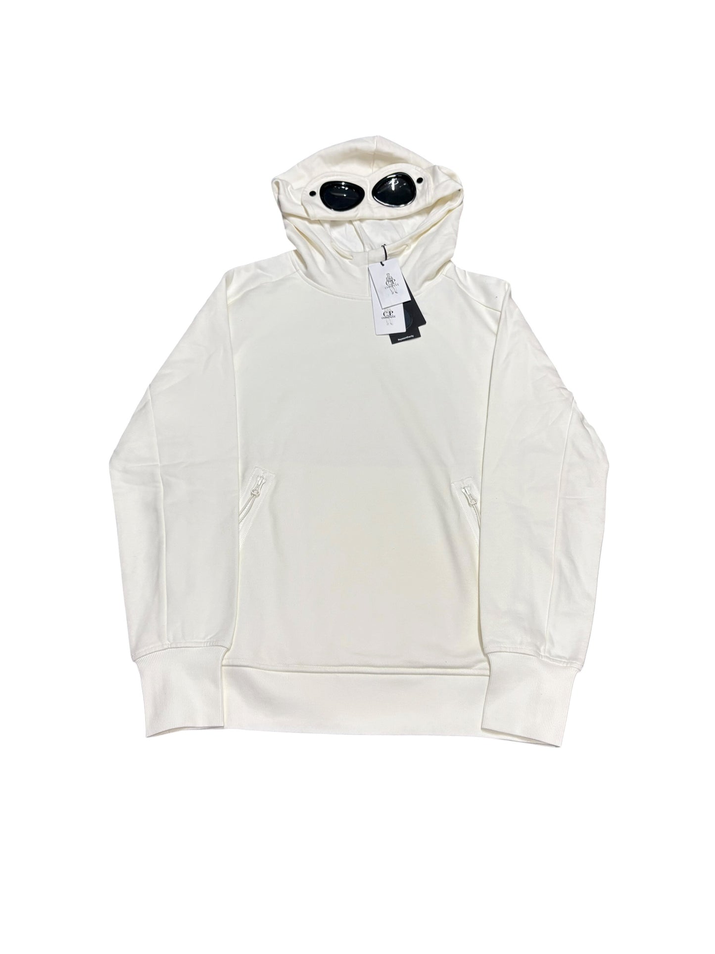 CP company hoodie white