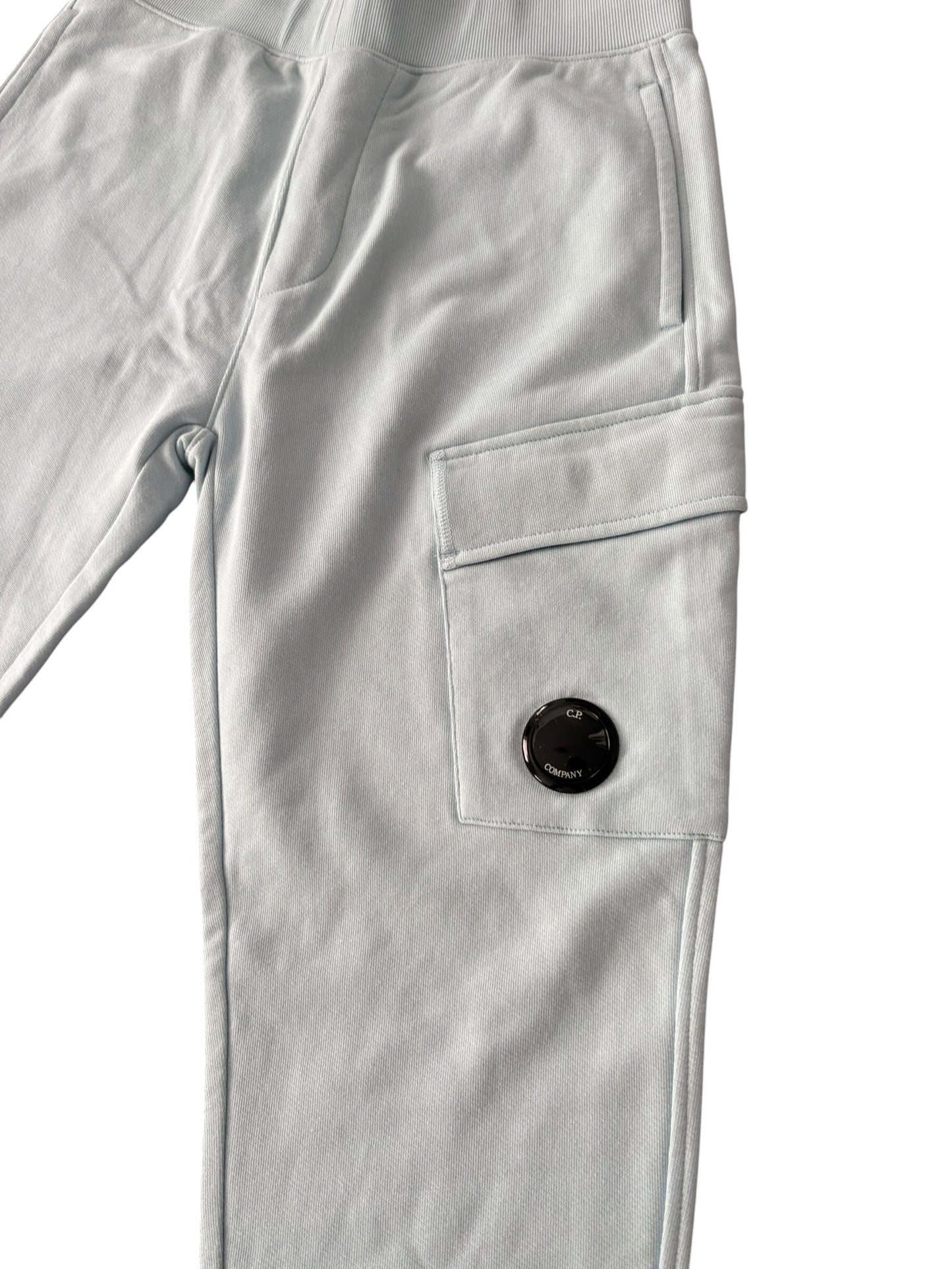CP company sweatpants light blue