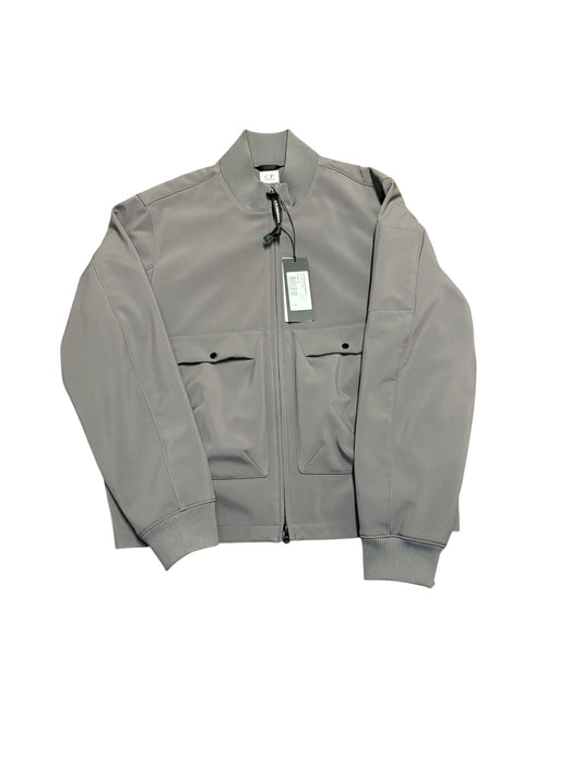 CP company softshell grey bomber