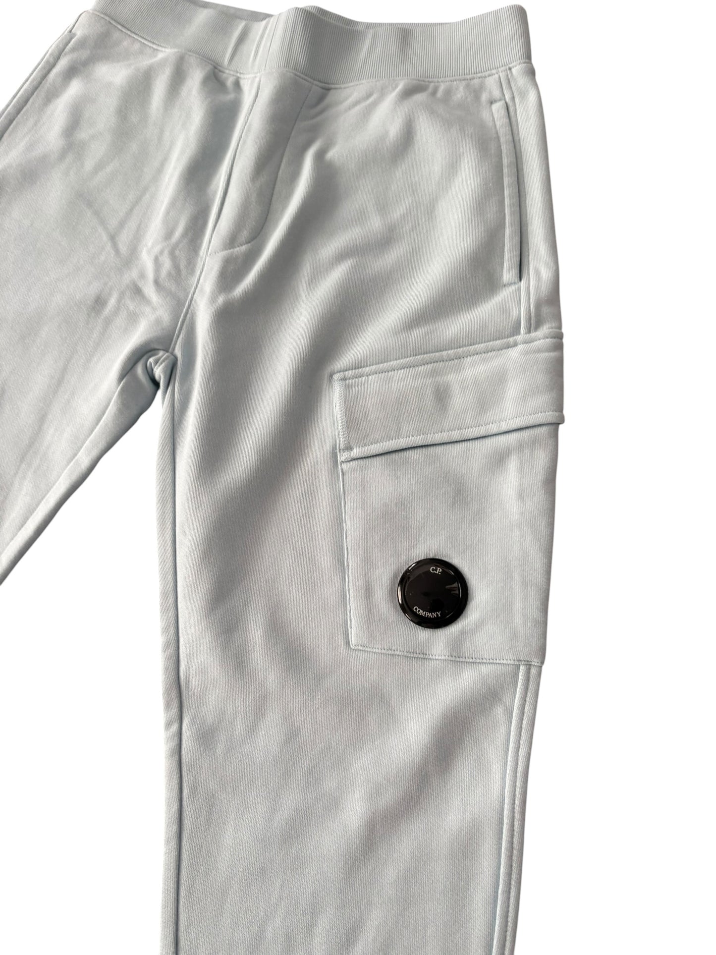 CP company sweatpants light blue