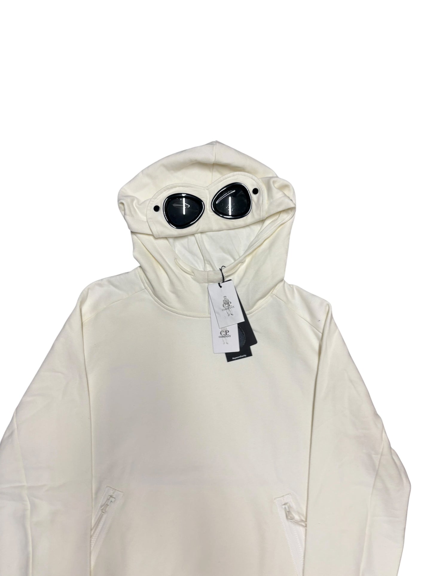 CP company hoodie white