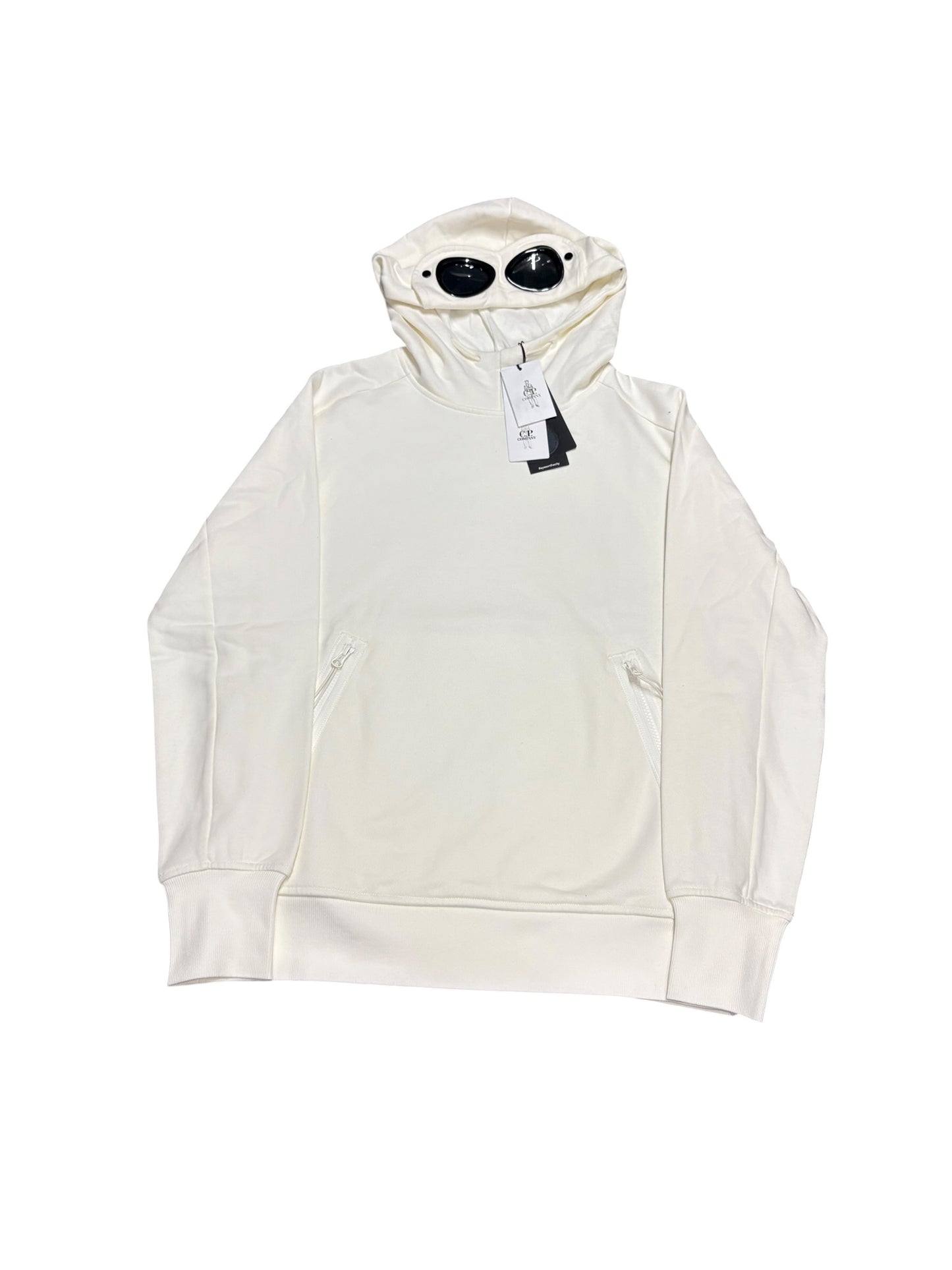 CP company hoodie white