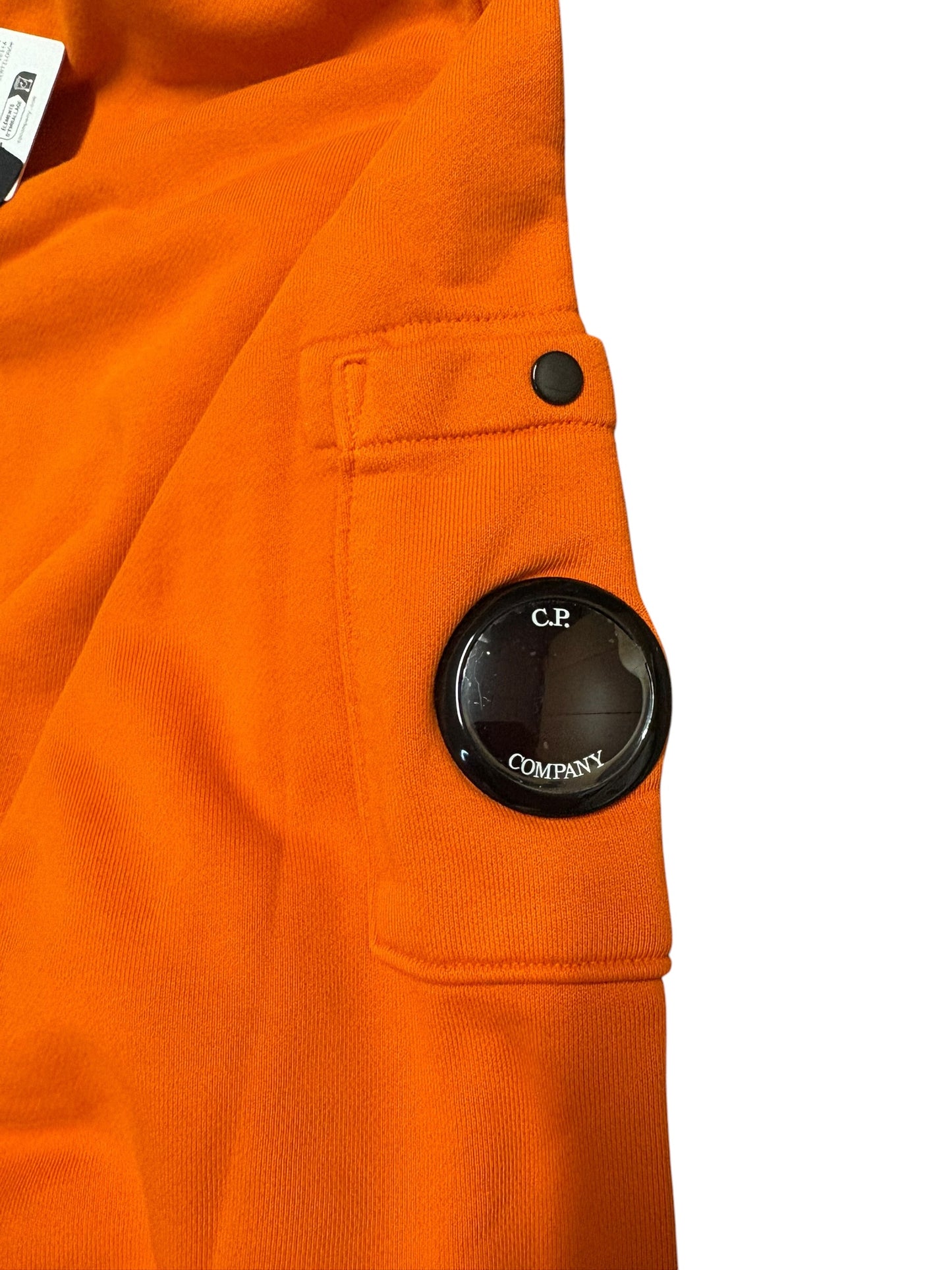 CP company hoodie orange