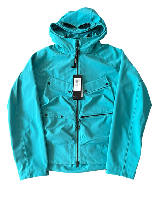 CP company softshell cyan