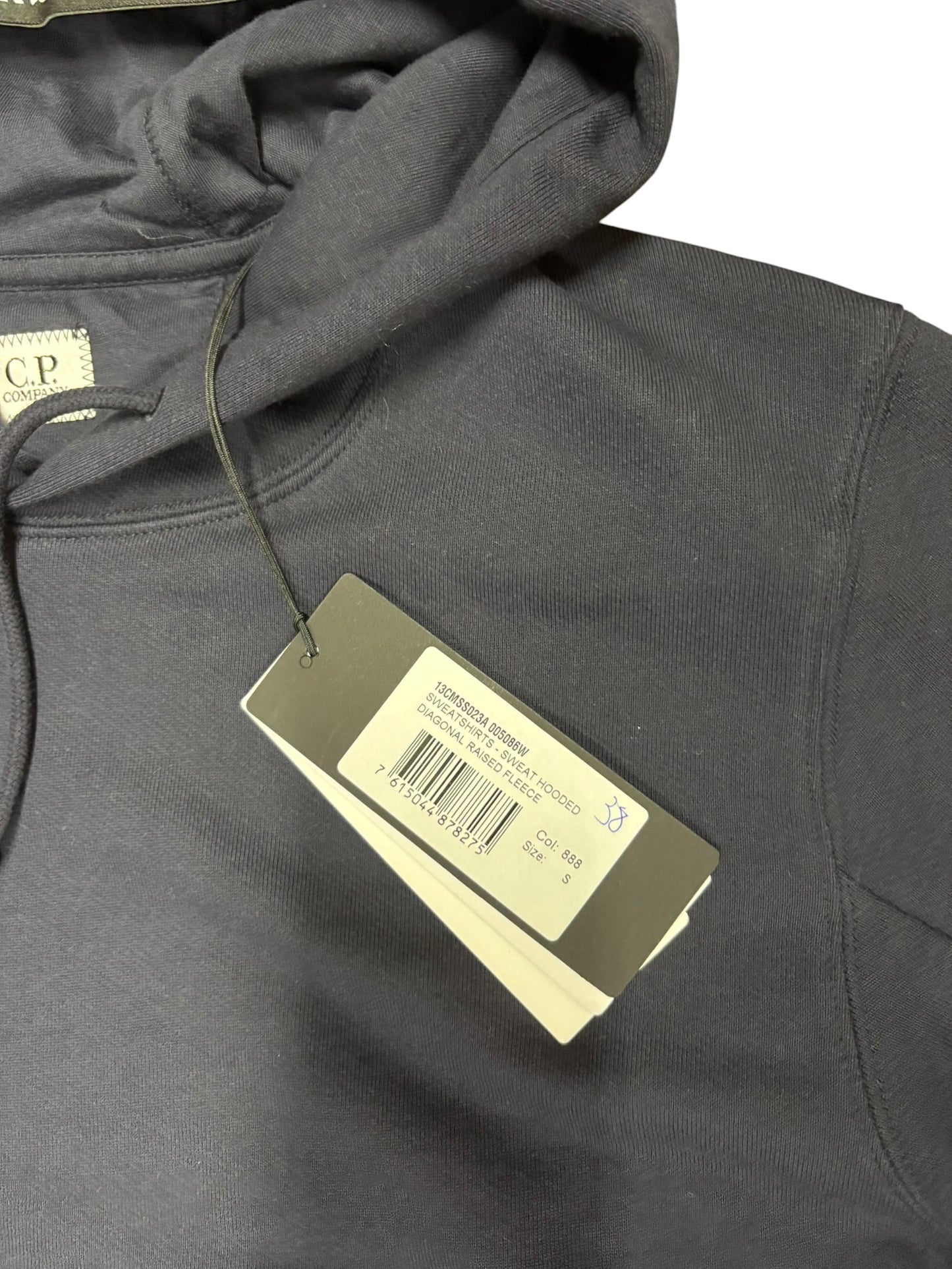 CP company hoodie navy