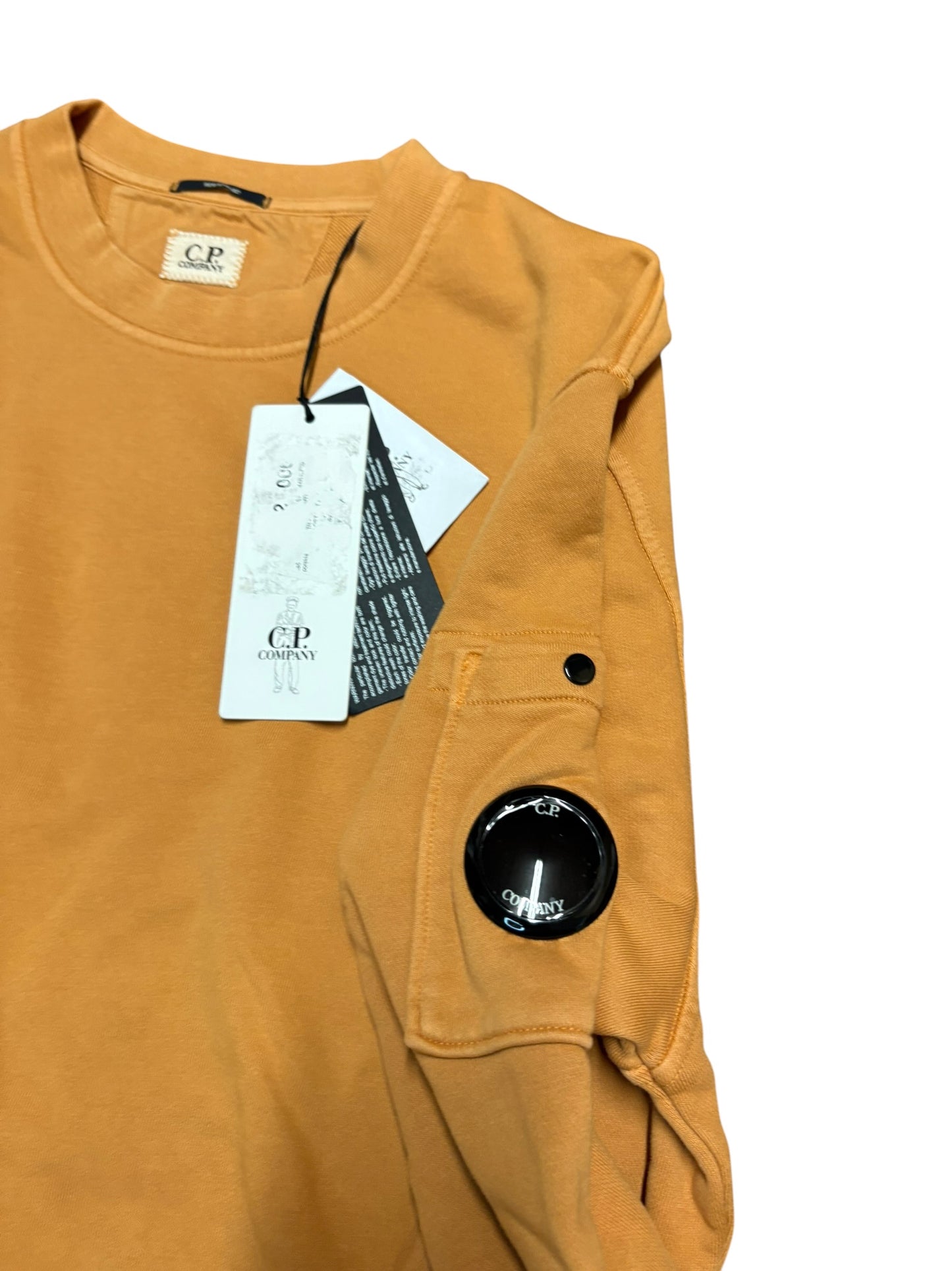 CP company crewneck orange