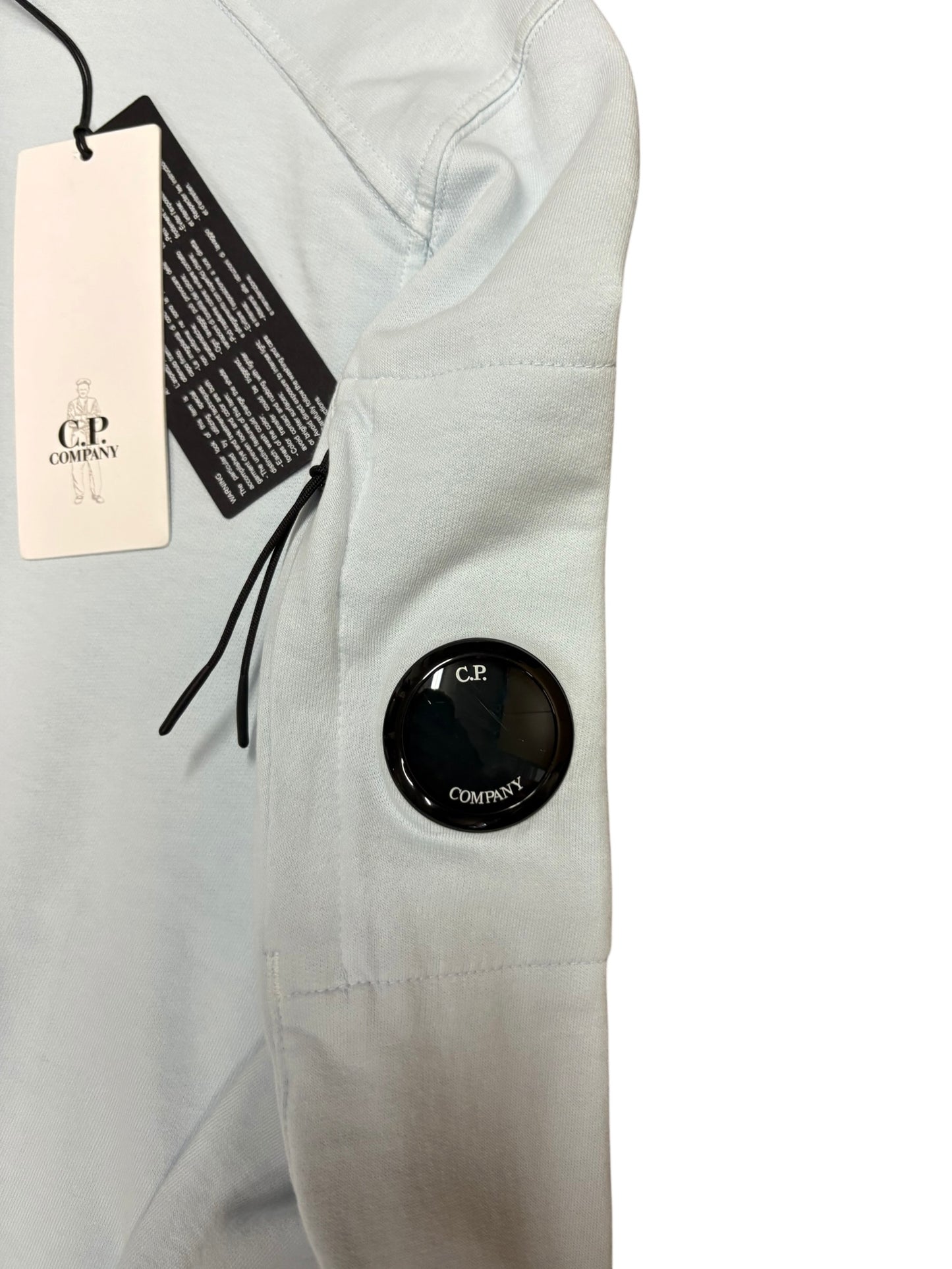 CP company quarterzip light blue