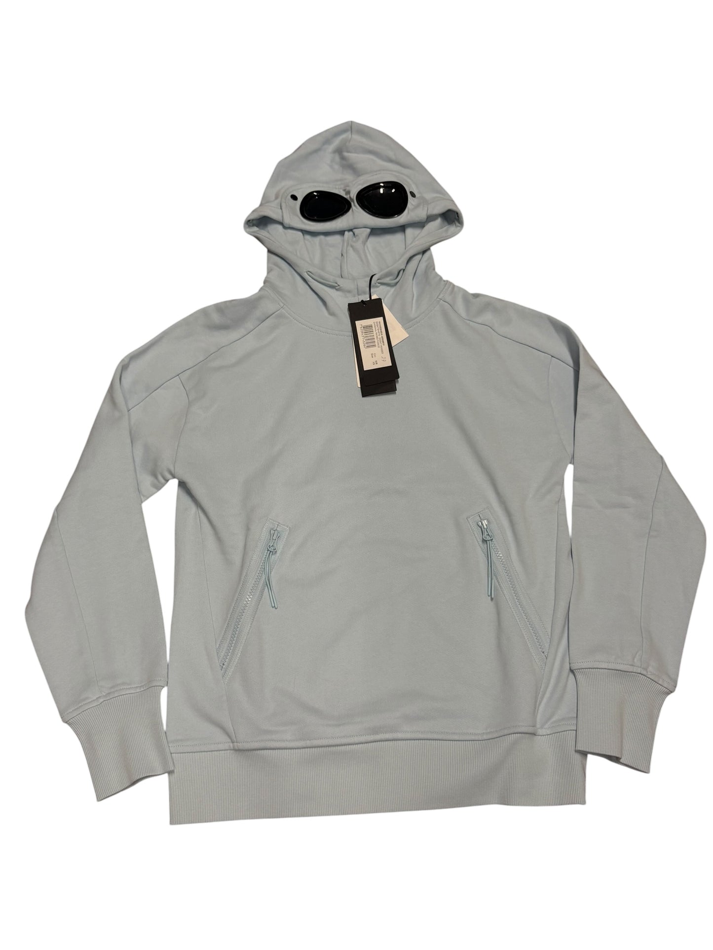 CP company hoodie light blue