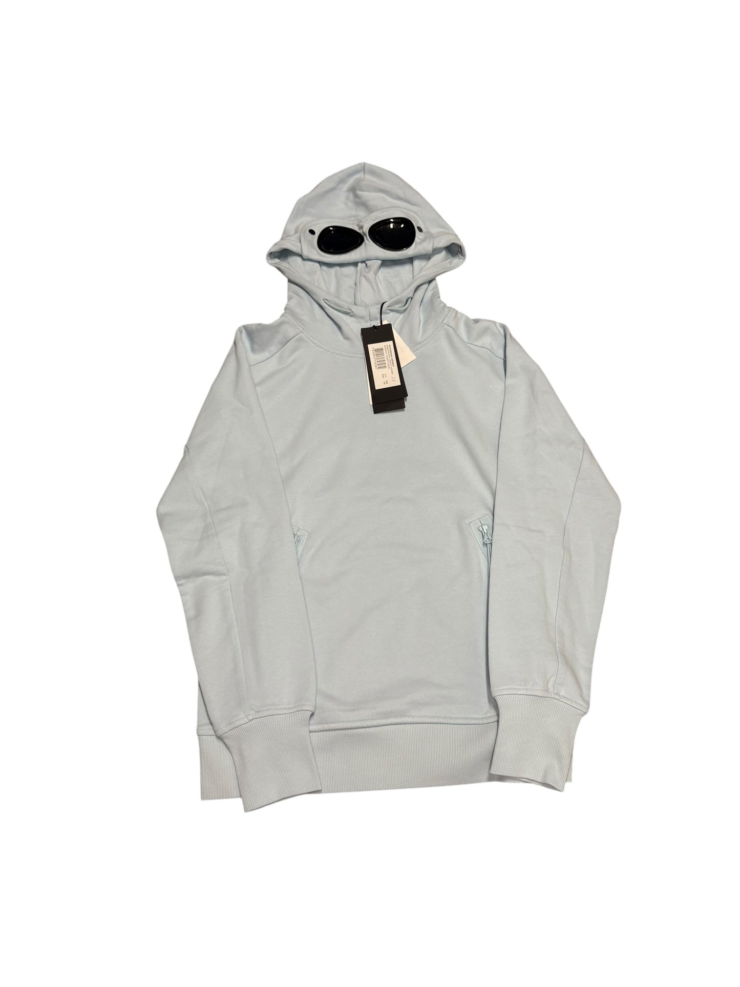 CP company hoodie light blue