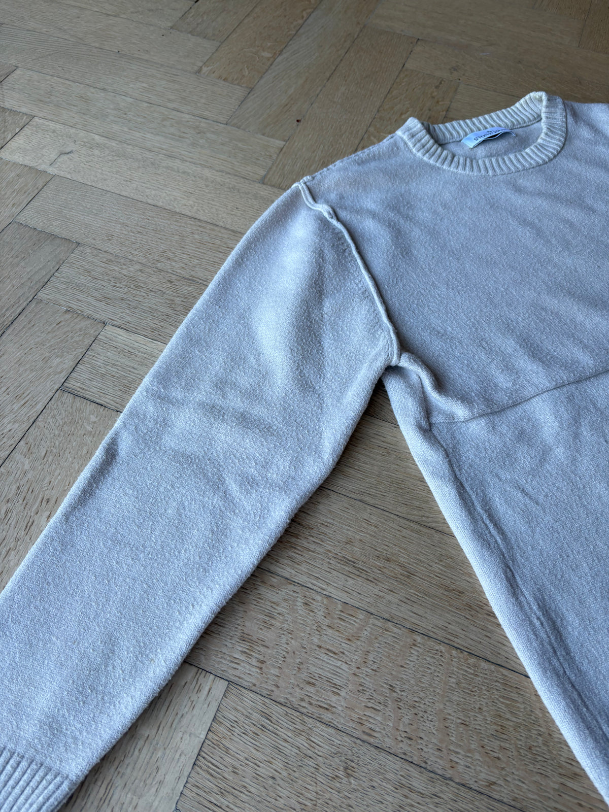 Stone island knit beige